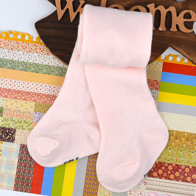 Warm Peuter Baby Meisjes Kids Solid Katoen Panty Kousen Panty Broek Sokken Warme Panty Voor Baby