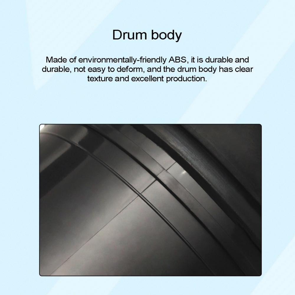 Plastic Bass Drum Port Hole Bass Enhancer With Bass Drum Port Hole Protector For Drum Kit Set Percussion Instrument Parts