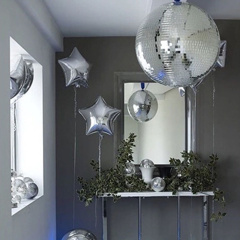 Kerst hangende spiegelbol ornament glas moderne kunst bar decoratie woonaccessoires feestbenodigdheden