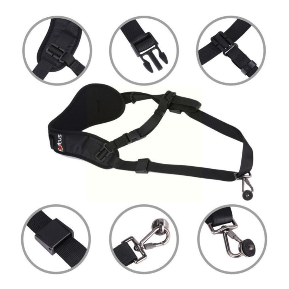 F-1 Quick Carry Speed Rapid Sling Soft Shoulder Sling Belt Neck Strap For Camera Dslr Black G9g6