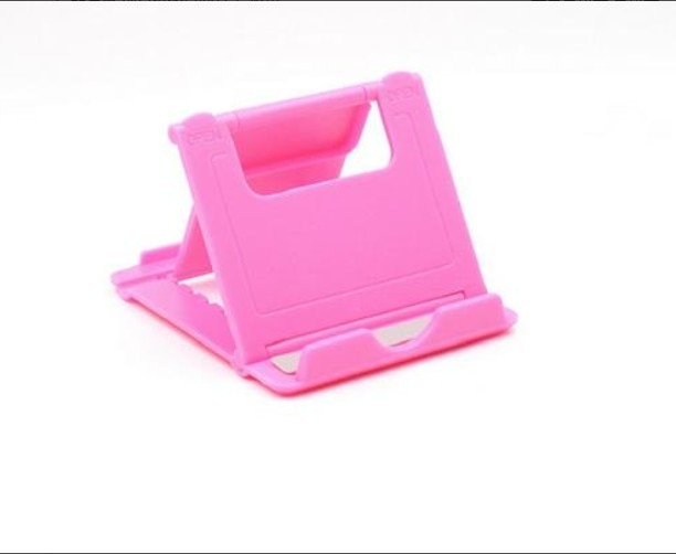 Estante organizador para el hogar, Mini soporte de escritorio para teléfono móvil y tableta, ajustable, plegable, soporte para teléfono inteligente, soporte para teléfono móvil: pink