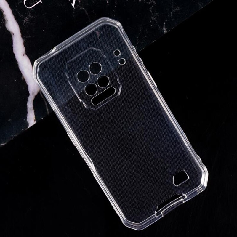 For Ulefone Armor 9E 9 6.3INCH Back Ring Holder Bracket Phone Case Phone TPU Soft Silicone Cover: FOR Ulefone Armor 9E / TPU Case White