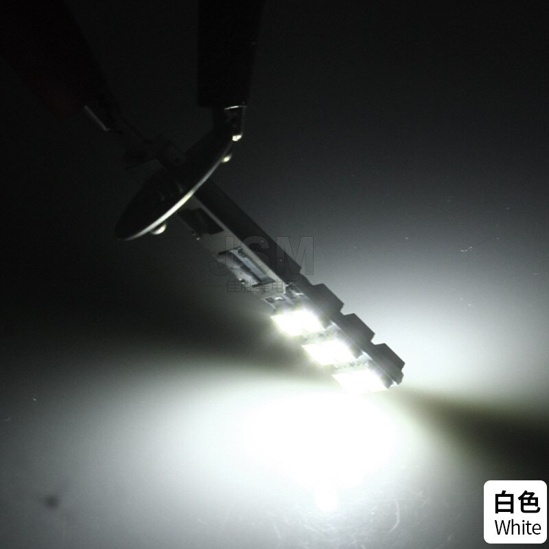 Auto Led H1 Mistlamp Anti Fog Lamp H1-12smd-5050 Chip Hoge Helderheid Mistlamp Auto Acessories 12V Led Licht led Fog Light Bulb
