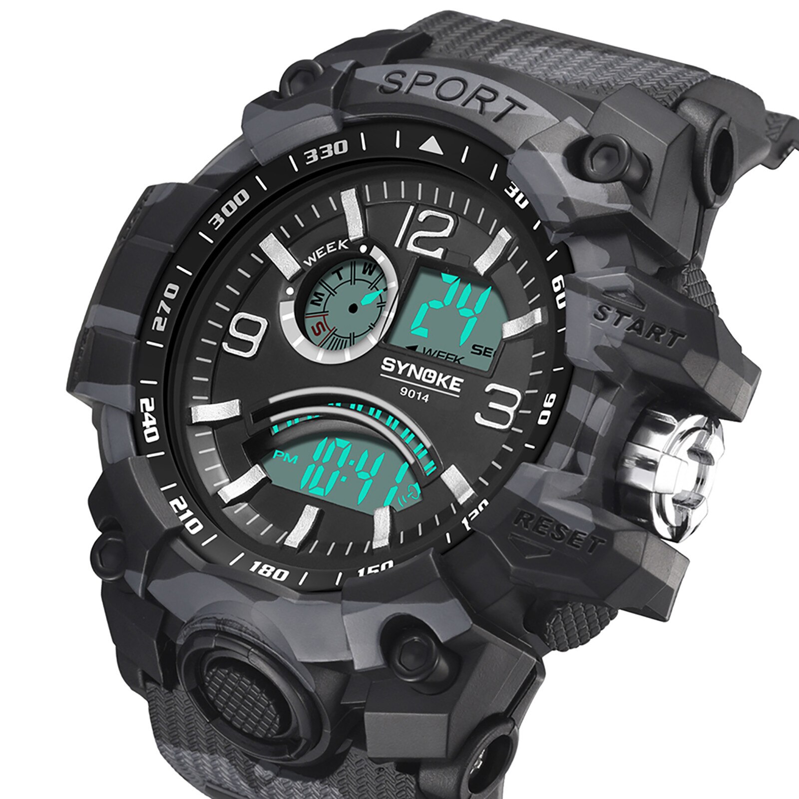 Men's Electronic Sports Watch Multi-function Outdoor Sports Watch With Large Screen Minimalist Ultra Thin Watches