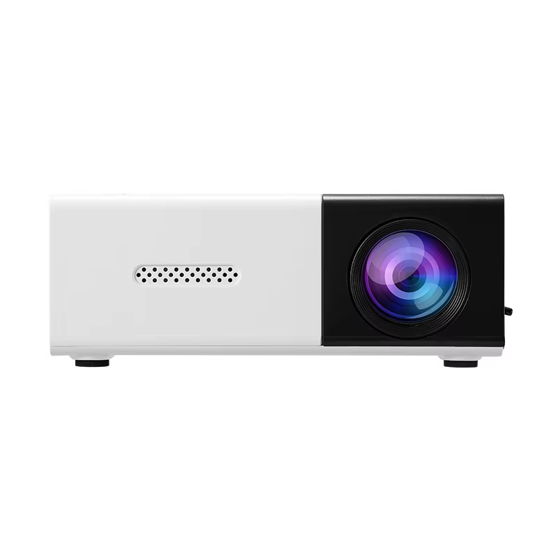 Portable Mini Projector, 320P Full HD LCD, 3D Read，Table Mount, Button Control, USB Powered,Home Office Outdoor Use: color1
