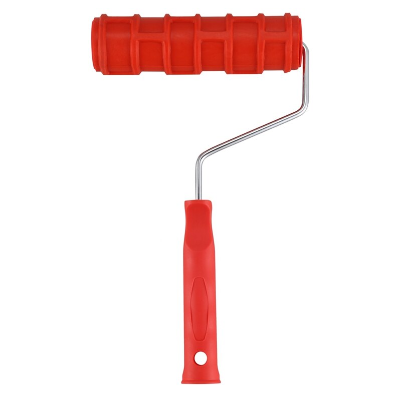 Embossed Paint Roller Wall Brick Pattern Rubber Paint Roller for Wall Decoration Paint Roller Wall Decor Brush Kids Play Too
