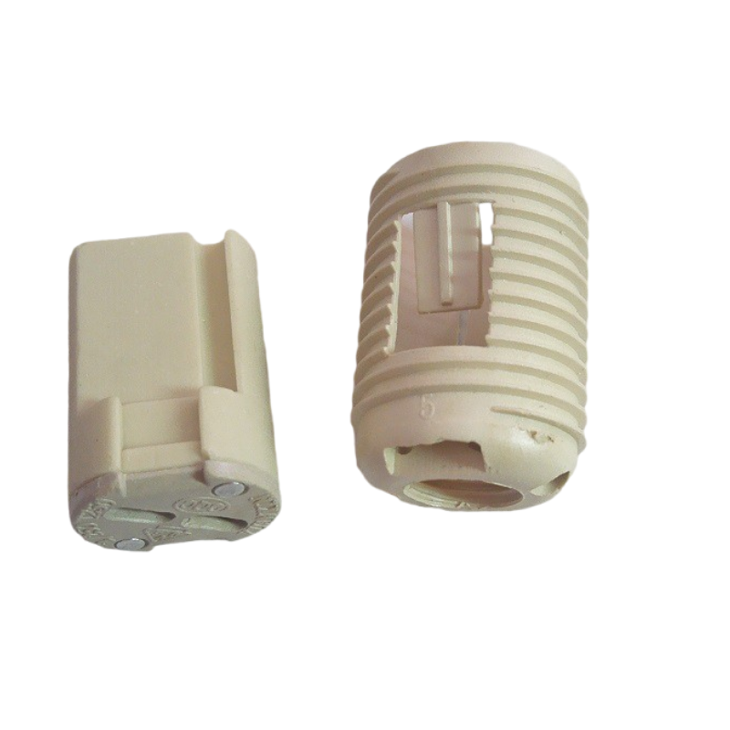 G9 complete set lamp bases, G9 lamp socket with plastic shell, ceramic G9 lamp holder with m10 plastic bracket lighting