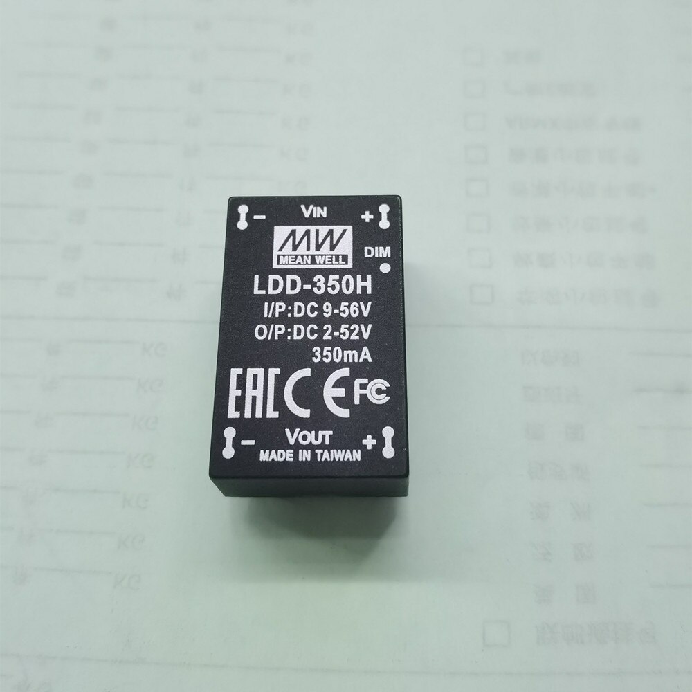 Pilote LED Meanwell LDD 1000H 700H 600H 500H 350H DC, courant Constant