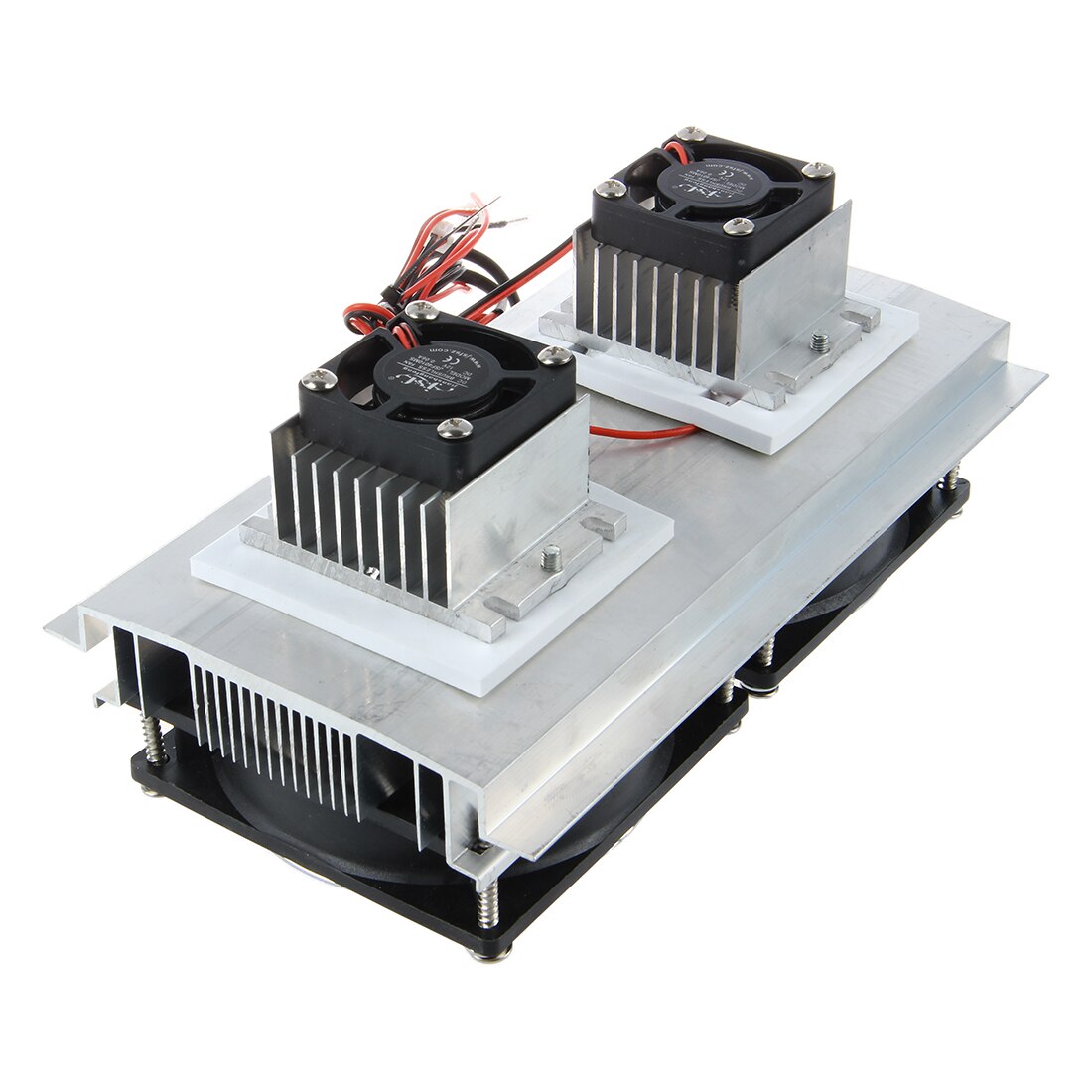 ! Peltier termoeléctrico sistema de refrigeración Kit enfriador doble ventilador DIY