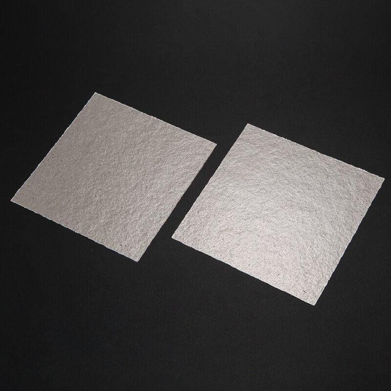 Placa de Mica para microondas, 2 x repuesto de 12x12 cm