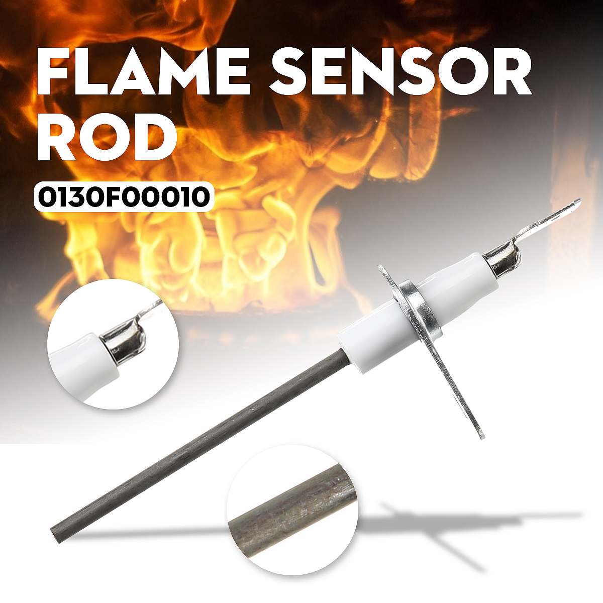 0130 f 00010 brandflamme komfur sensor stang udskiftningssæt passer til goodman janitrol amana ovn
