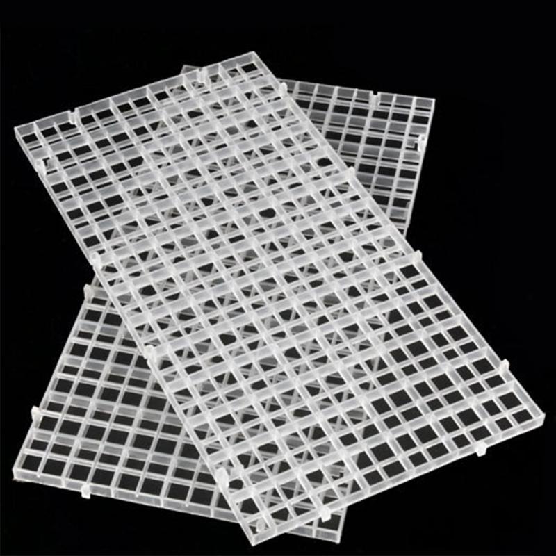 2PCS Isolation Net Grid Plate Divider Tray Segregation Board Aquarium Fish Tank Cleaning Tool Cleaner Supplies
