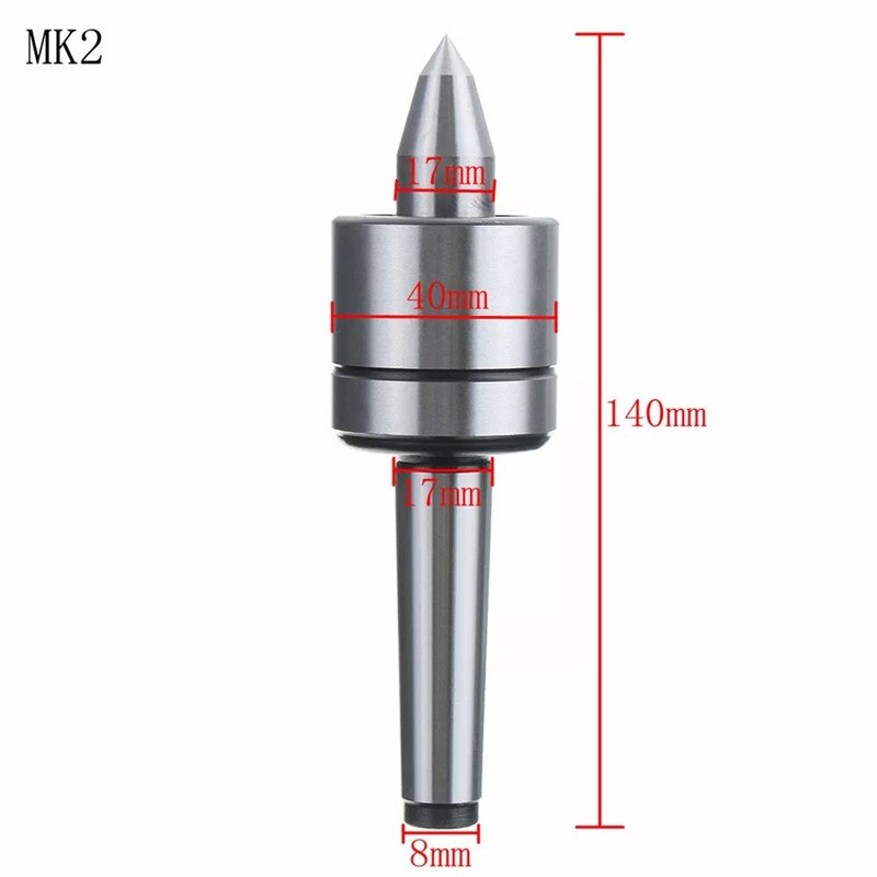 Mk1/mk2/mk3/mk4/mk5 60 graden live frees center gereedschap precisie morse conus lager draaibank draaiende revolver -  #4: Mk2