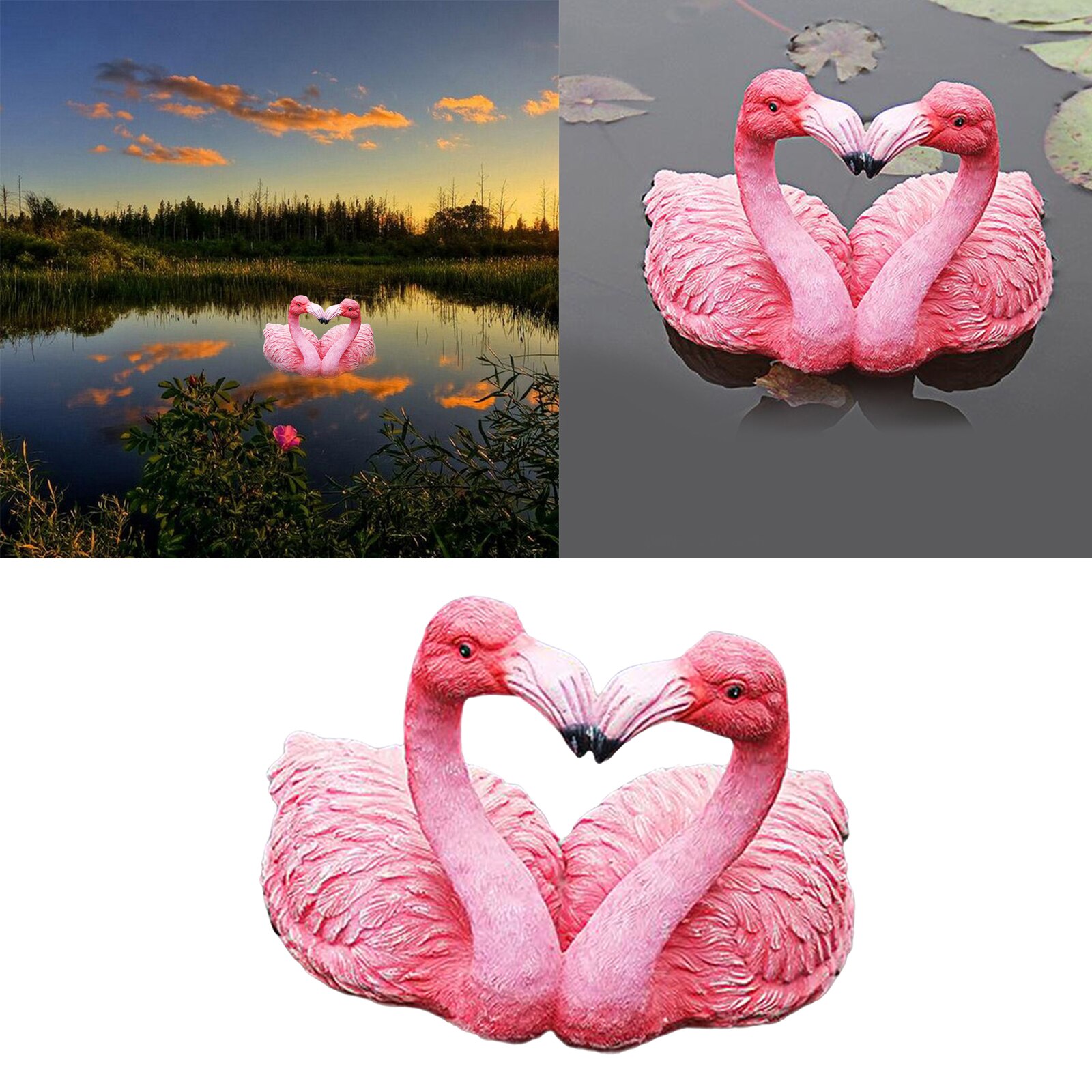 Resin Outdoor Garden Ornament Path Novelty Bird Statue Decoration Sculpture