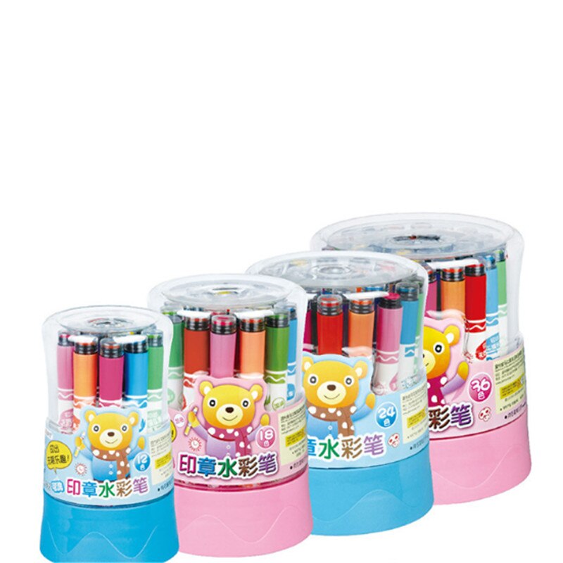 Seal Watercolor Pen Non toxic Washable Seal Cylind Grandado seal-watercolor-pen-non-toxic-washable-seal-cylind-grandado