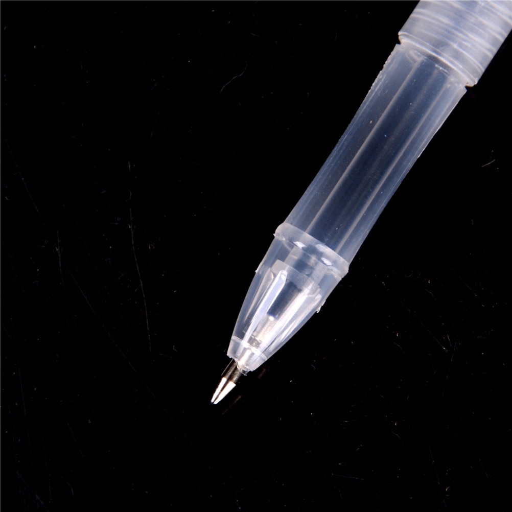 Magisk pen usynlig blæk forsvinder langsomt automatisk forsvinder praktiserende pen gennemsigtig pp pen blå blæk joke legetøj joke rekvisitter