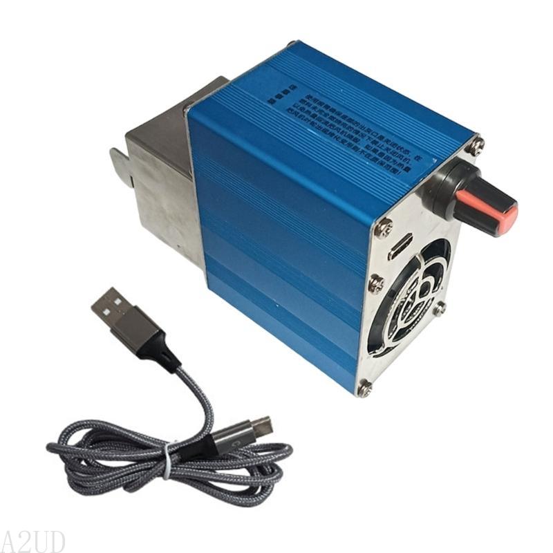 A2ud elektriska bälgar, bärbart grillverktyg, luftfläkt, kolstartare, 5v usb, 10000 rpm spisfläkt