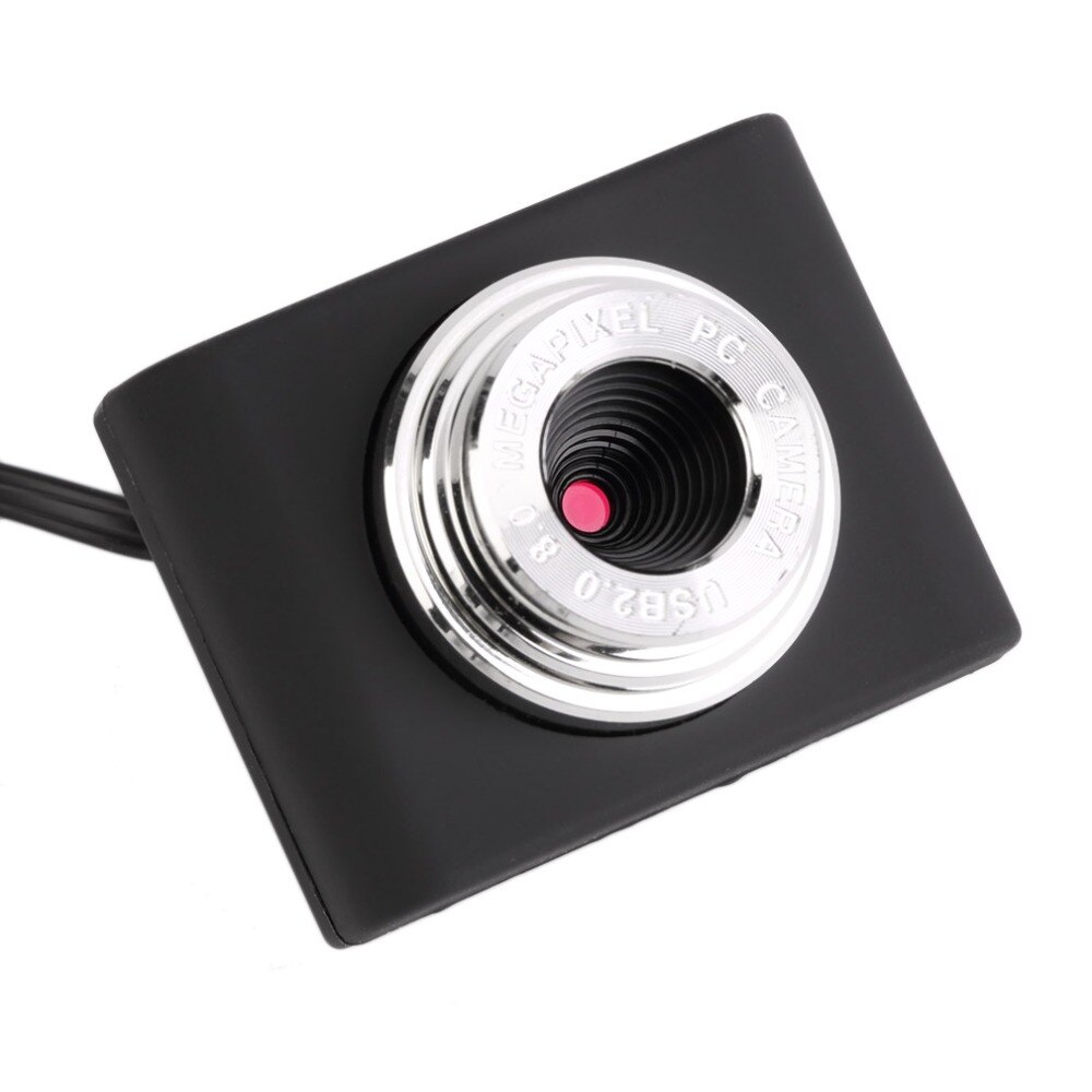 Cámara de PC USB 30M Mega Pixel Webcam cámara de vídeo Digital Webcam para PC Laptop ordenador Clip-on Cámara negro