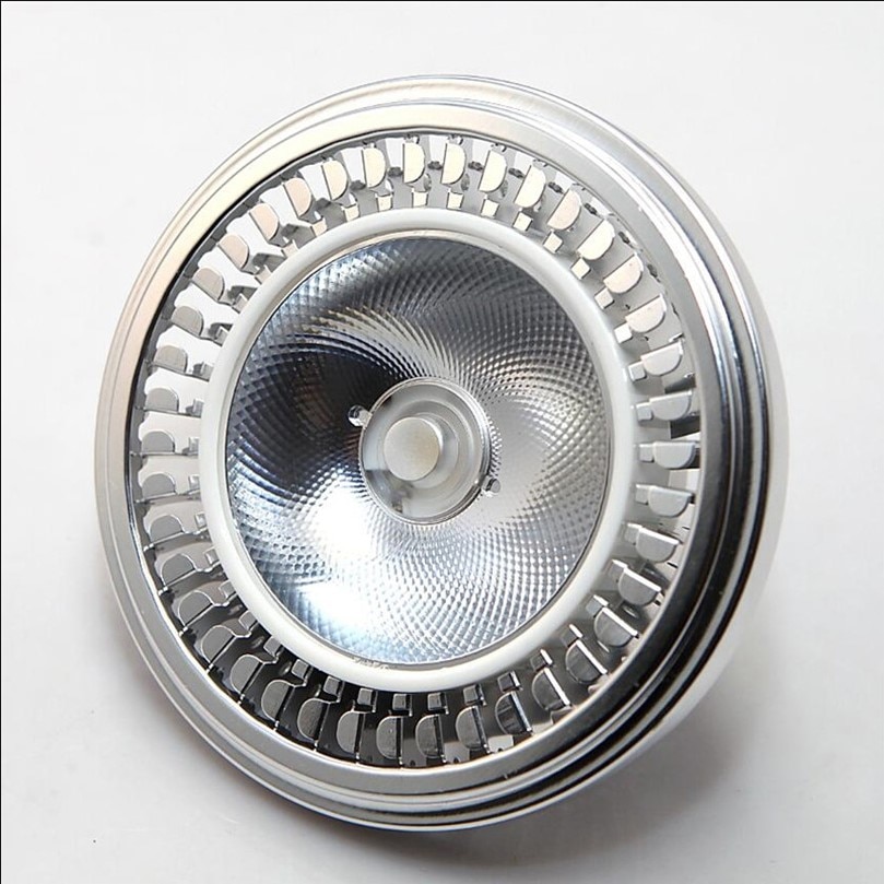 1 st högeffekt  ar111 15w cob led glödlampa dimbar  g53 cob led taklampa  qr111 led spotlight 85-240v/dc12v led lampa ljus