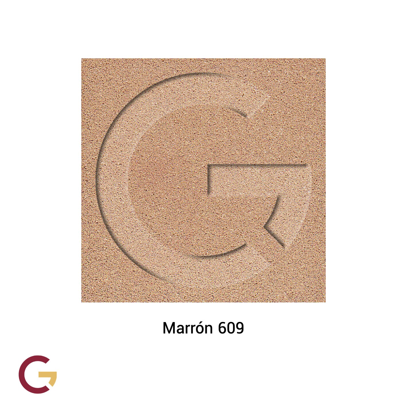 EasyColor Marrón 609. Pigmento para cemento, mortero, hormigón y pinturas al óleo para artistas.