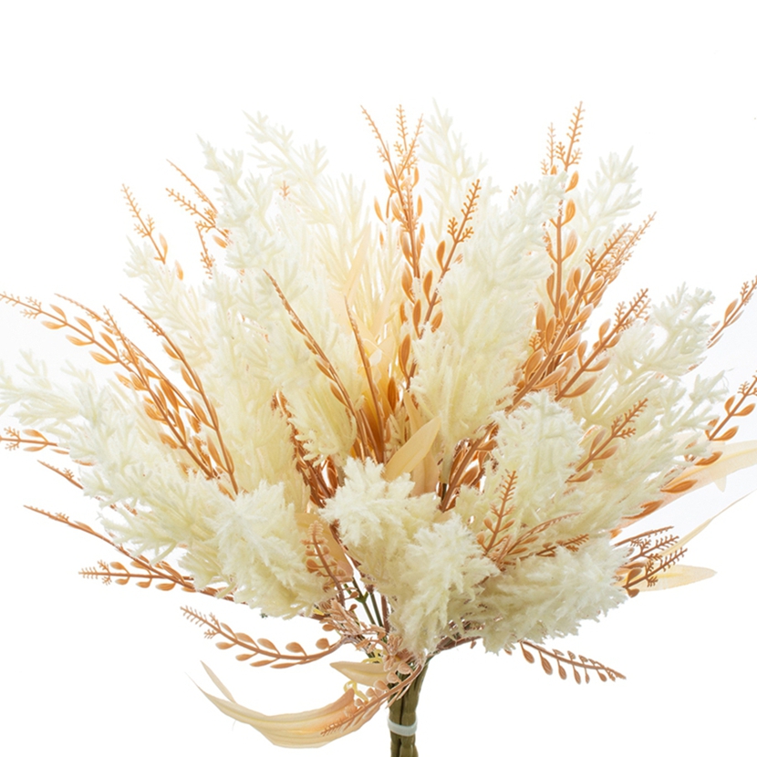 Artificial Plants Reeds Festival Wedding Garden Decorations DIY Flower Bouquets Flower Garland Yard Dining Table Decoration