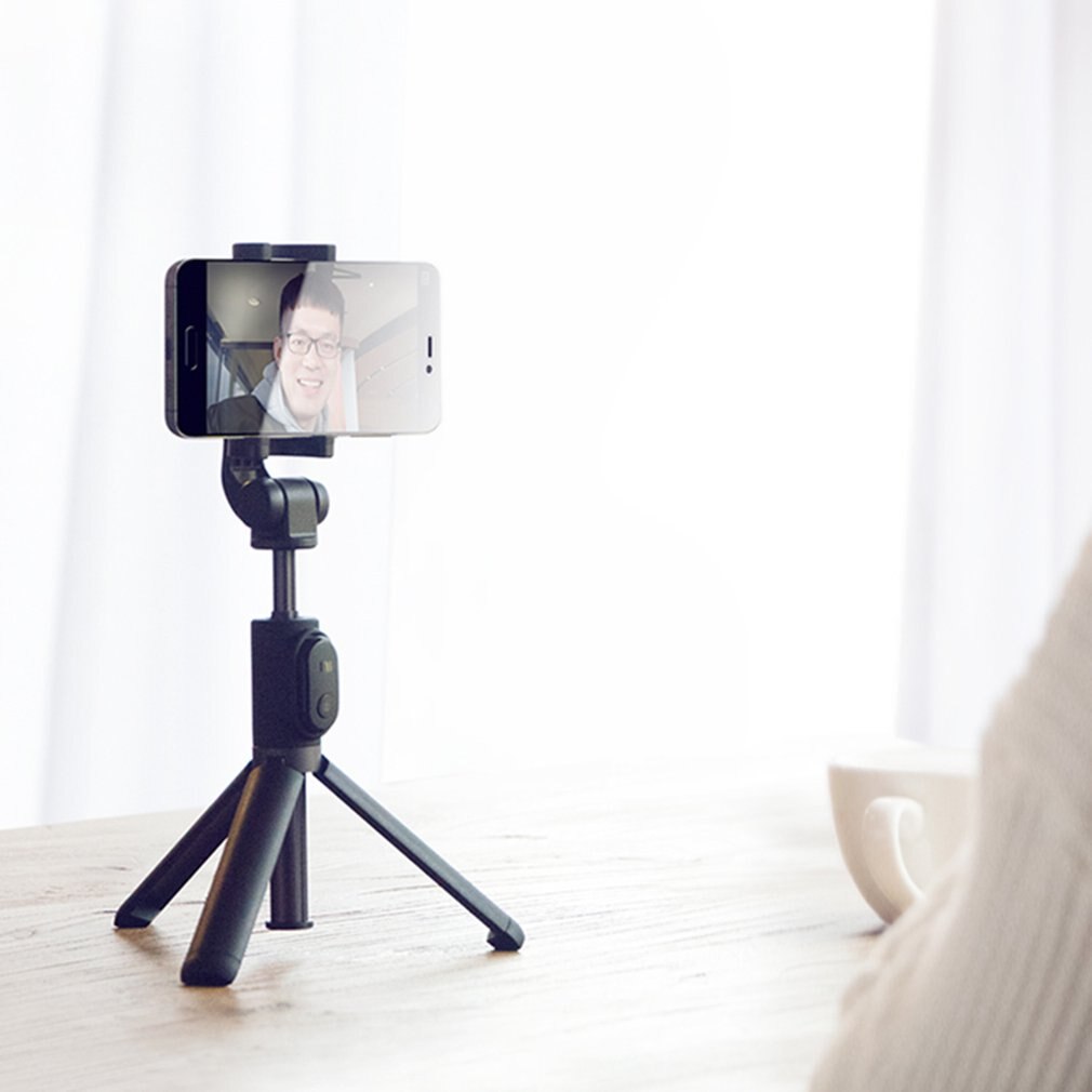 Xiaomi-trípode plegable Original, palo Selfie monopie Bluetooth con botón inalámbrico, palo de autofotos con obturador para teléfonos iOS y Android