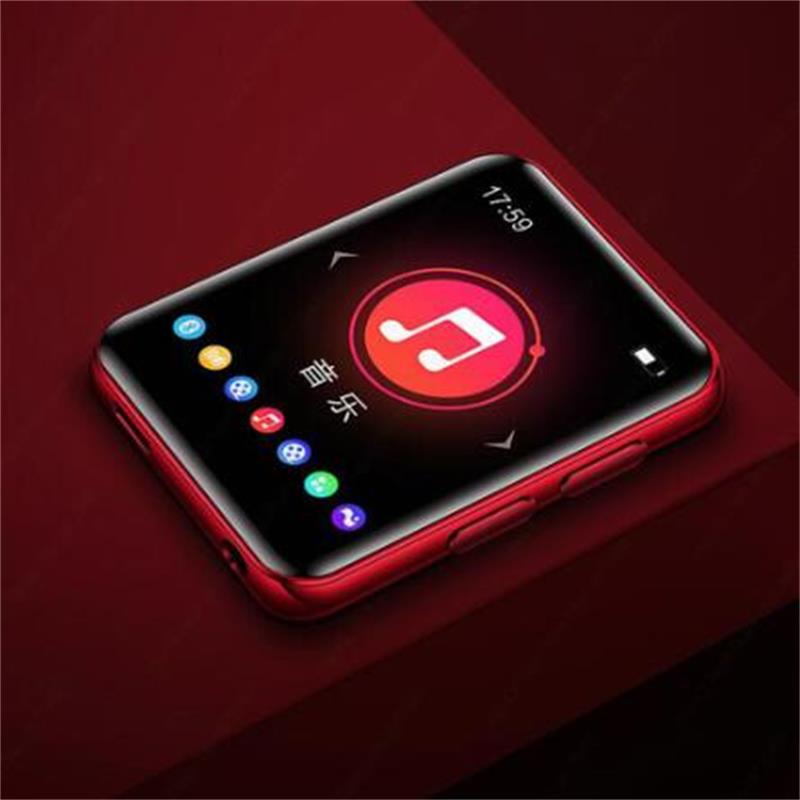 MP4 Player Bluetooth X1 Full Touch Screen Portable Audio Music Player Built-in Speaker with FM Radio, Recorder, E-Book