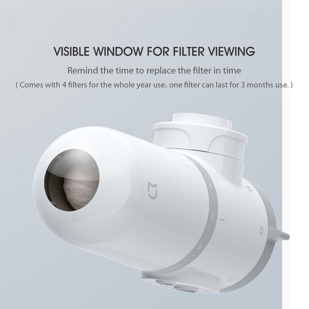 Xiaomi Mijia Tap Waterzuiveraar MUL11 Kraan Keuken Water Filter Gourmet Filtratie Systeem Wasruimte Waterzuivering