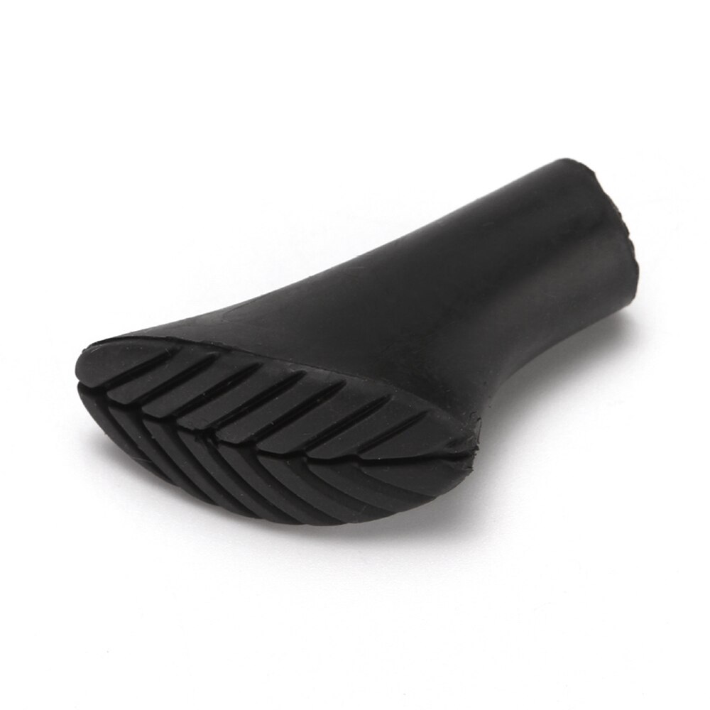 12 Pieces Nordic Walking Pole Trekking Pole Tip Protectors Rubber Pads Buffer Replacement Tips End Outdoor Replacement Cane Cap