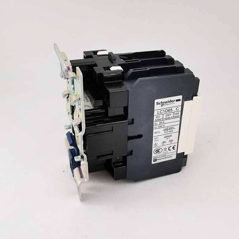 Schneider three-pole AC contactor 65A LC1D65F7C 110V / LC1D65B7C 24V / LC1D65M7C AC220V