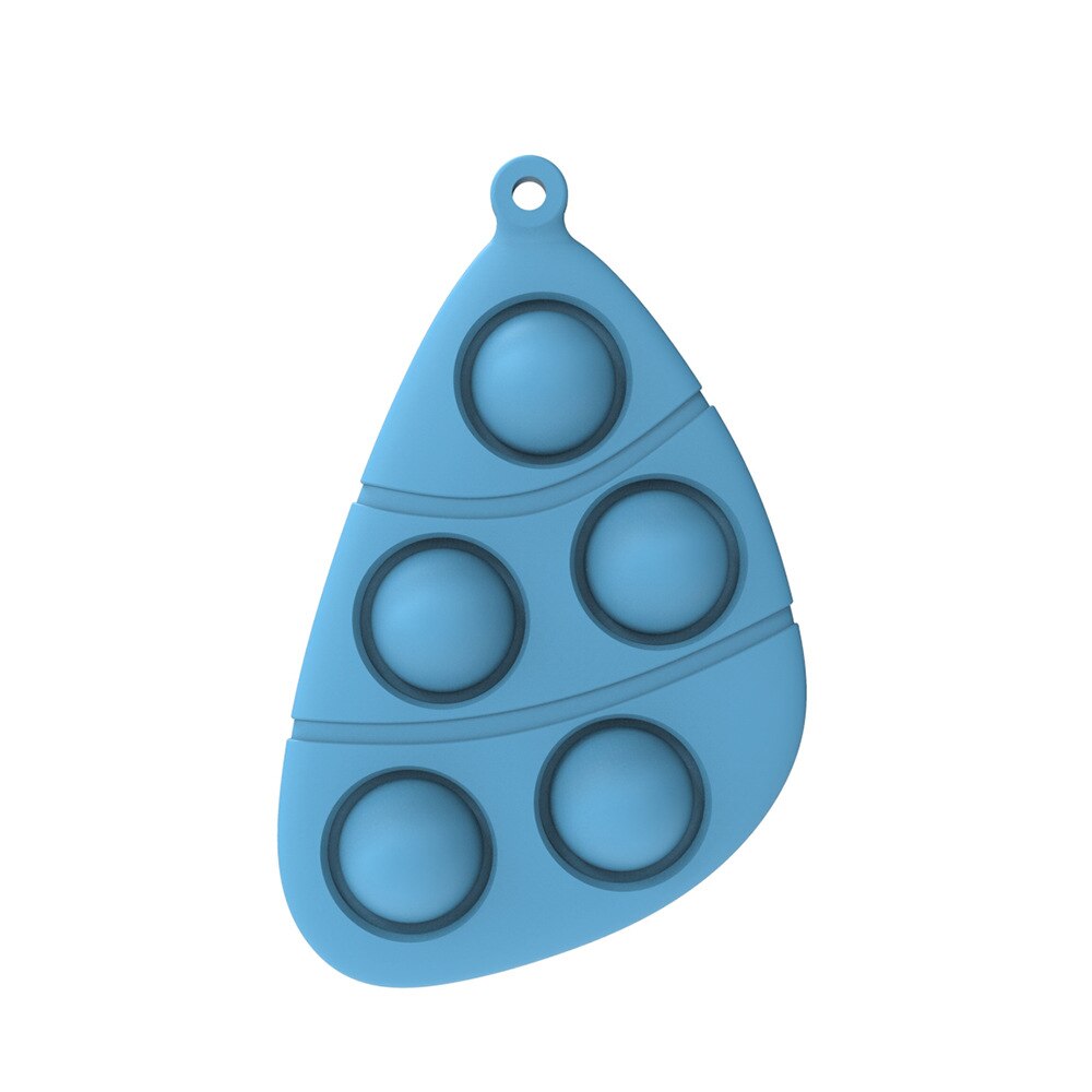 Zappeln Einfache Dimple Spielzeug Fett Gehirn Spielzeug Stress Relief Hand Spielzeug Für Kinder Erwachsene Früh Pädagogisches Spielzeug Zappeln Spielzeug Für kinder: Blau