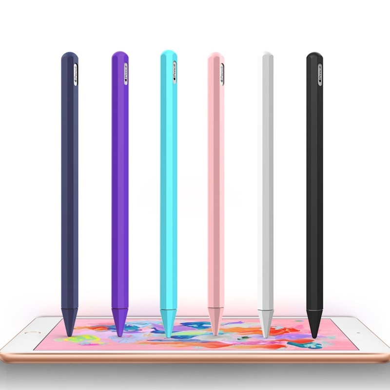 Stylus Pen-funda protectora de Gel de sílice para lápiz Apple 2