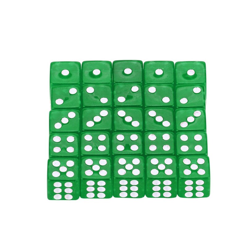 25 stuks dados poliedricos dobbelstenen set dnd met 6 facetten party entertainment game veelvlak D30 multi-facet acryl dobbelstenen 30A20