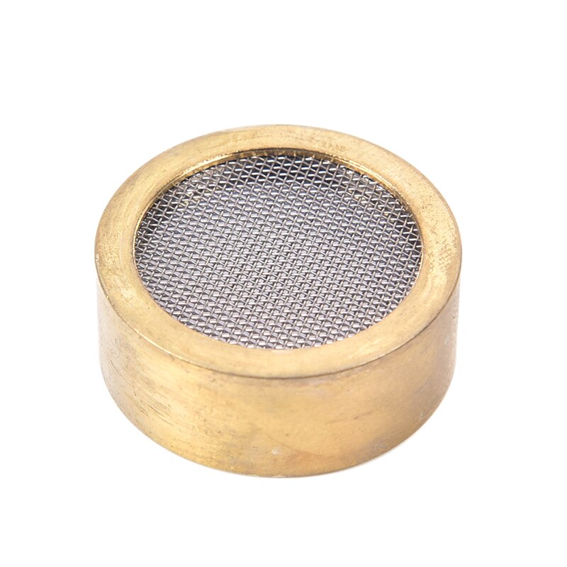 Aluminum Alloy Condenser Microphone Cartridge Capsule Replacements Large Diaphragm Microph Electric Instrument Parts Golden