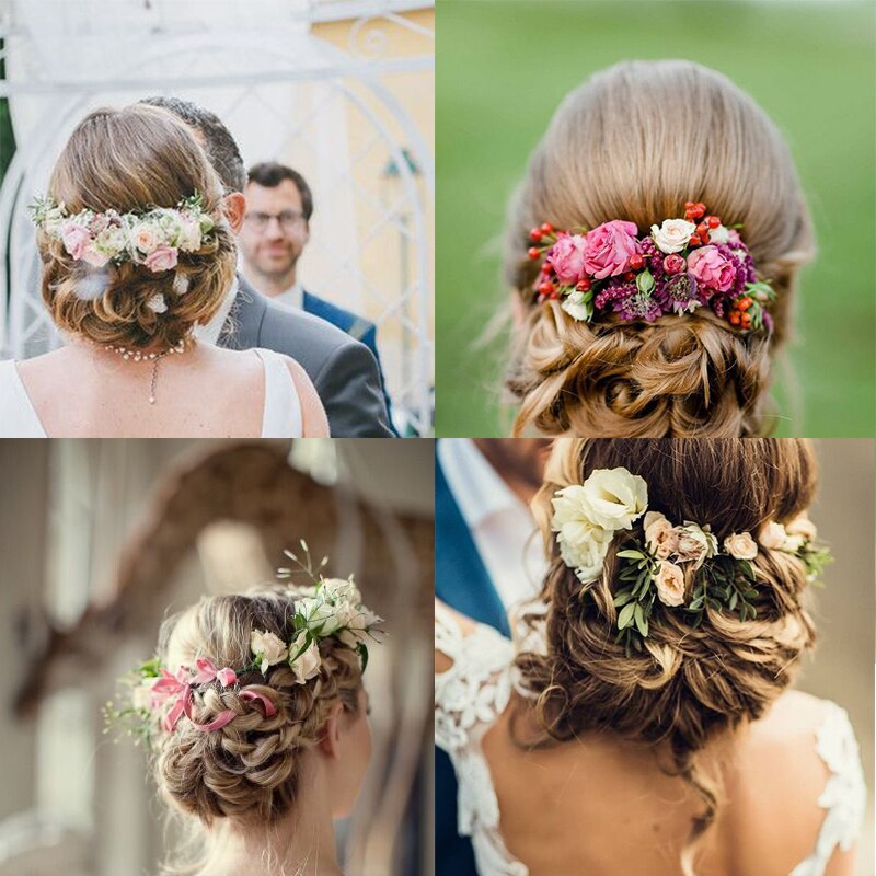 Dianqi Gignon Korte, Krullend, synthetische Blonde Haarspeld De Grote Pudding Haar Geknipt Om De Pruik Met Twee Plastic Kammen