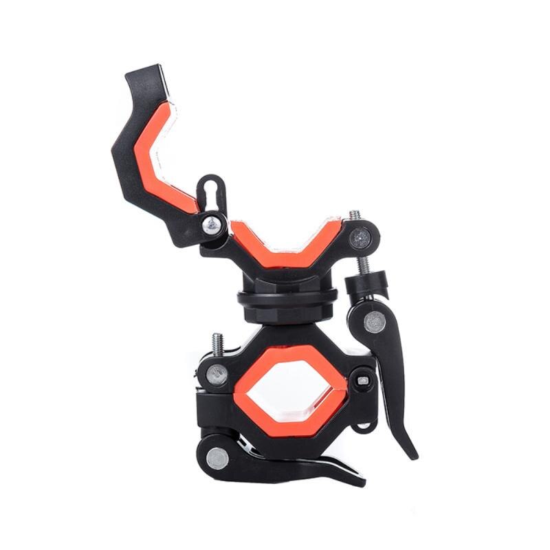 Supporto per staffa adattatore per clip a 360 gradi con testa a sfera in alluminio CNC con clip a farfalla per Gopro YI per fotocamera d'azione OSMO  44