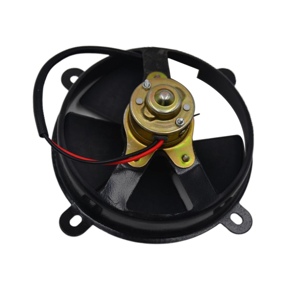 Ventilador de refrigeración del radiador del motor, 6 pulgadas, 5 aspas, 12V, Universal, para ATV de 150cc