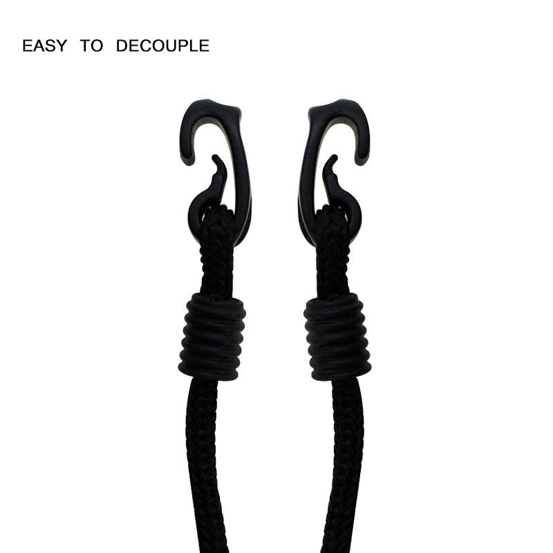 Tioodre Volwassenen Maskers Houders Maskers Haak Maskers Lanyard Bandjes Verlengen Verstelbare Touw Maskers Clip Met Opknoping Hals: Bruin