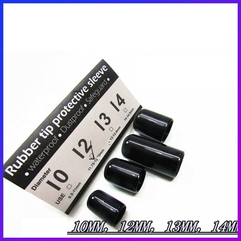 Een Stuk Rubber Tip Beschermhoes 14mm 13mm 12mm 11mm 10mm