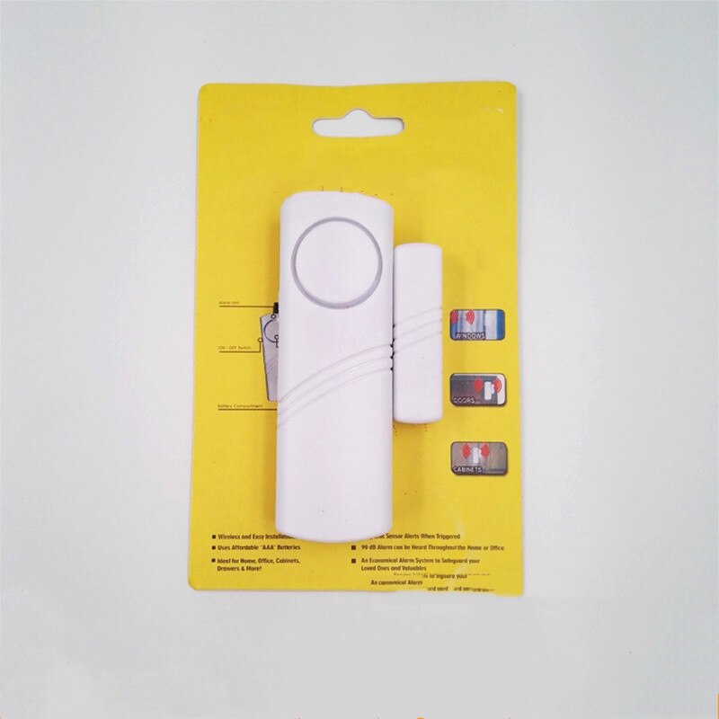 1Pc Deur Raam Sensor Draadloze Inbreker 90bp Alarm Magnetische Thuis Langer Systeem Entry Inbreker Batterij Apparaat Veiligheid Thuis
