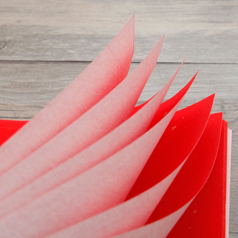 Wannian red rice paper couplet dragon and phoenix sprinkled gold handwritten blank spring couplet custom couplet paper