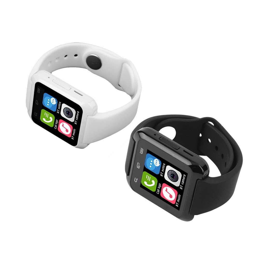 Più nuovo Orologio Intelligente U80 BT-notifica anti-Perso MTK Orologio Da Polso per il iPhone Samsung Telefono di sistema androide smartwatch