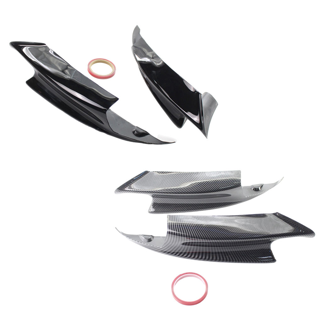 1Pair Car Front Splitter Bumper Spoiler Lip Replacement for BMW E90 E92 E92 M3 Accessories