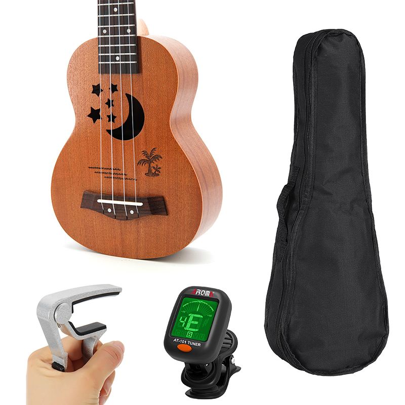 21 inch 15 Frets Soprano Ukulele Concert Tenor Uke 4 Strings Ukelele Mini Guitarra Hawaiian Guitar Acoustic Musical Instruments: C3