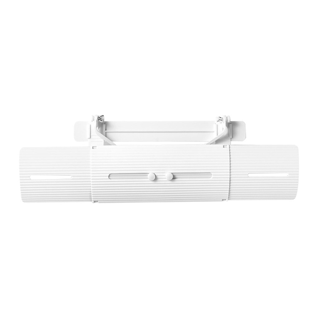Air Conditioner Wind Shield Cold Wind Gas Deflectors Anti Direct Blowing Baffle: White 