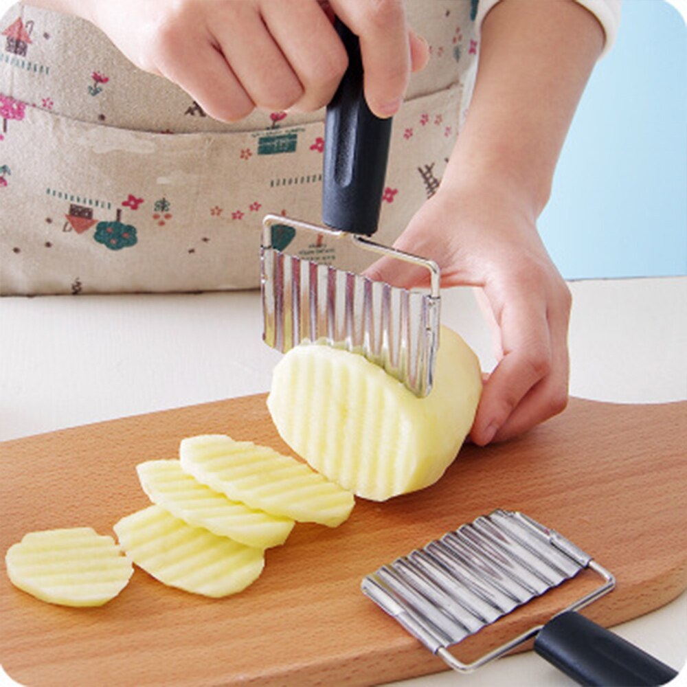Grøntsagsskærer med stålblad mandolin skiver kartoffelskræller gulerod ost rivejern grøntsagsskærer køkken tilbehør værktøj: 1 stk