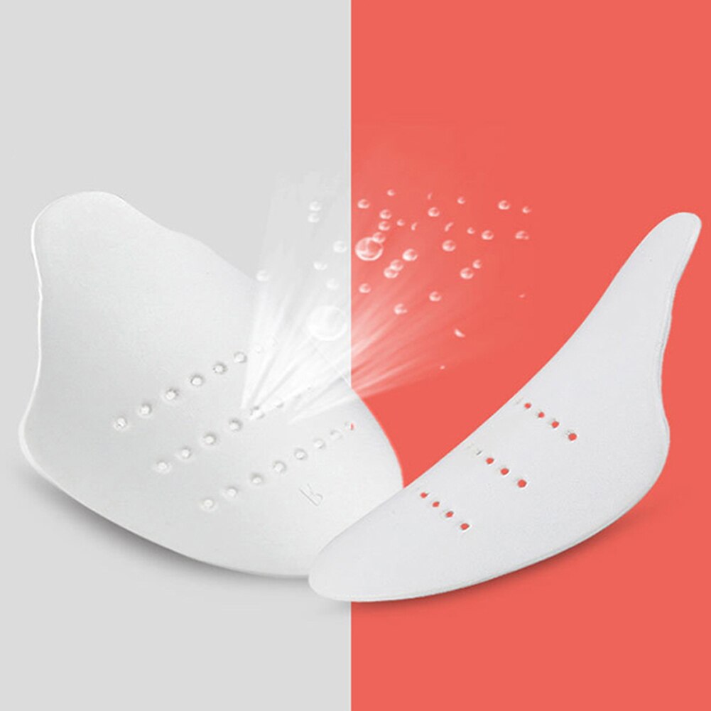 Shaper Washable Universal Anti Crease Toe Cap Shoe Stretcher Care Tool Keeper Expander For Sneaker Support Protector PVC White