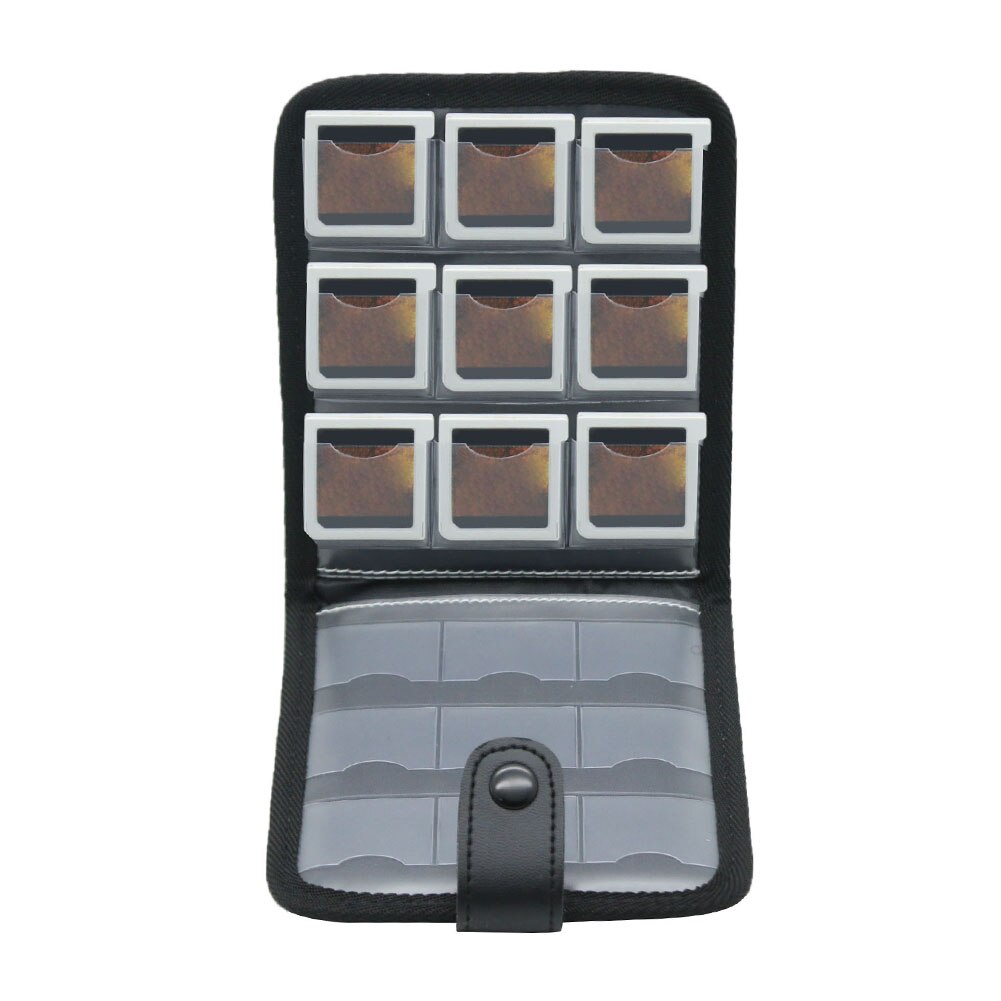 18 steckplätze für tragetaschen, tf-karten, speicherkartenschutz, aufbewahrung für switch oled micro-karten, organizer-tasche