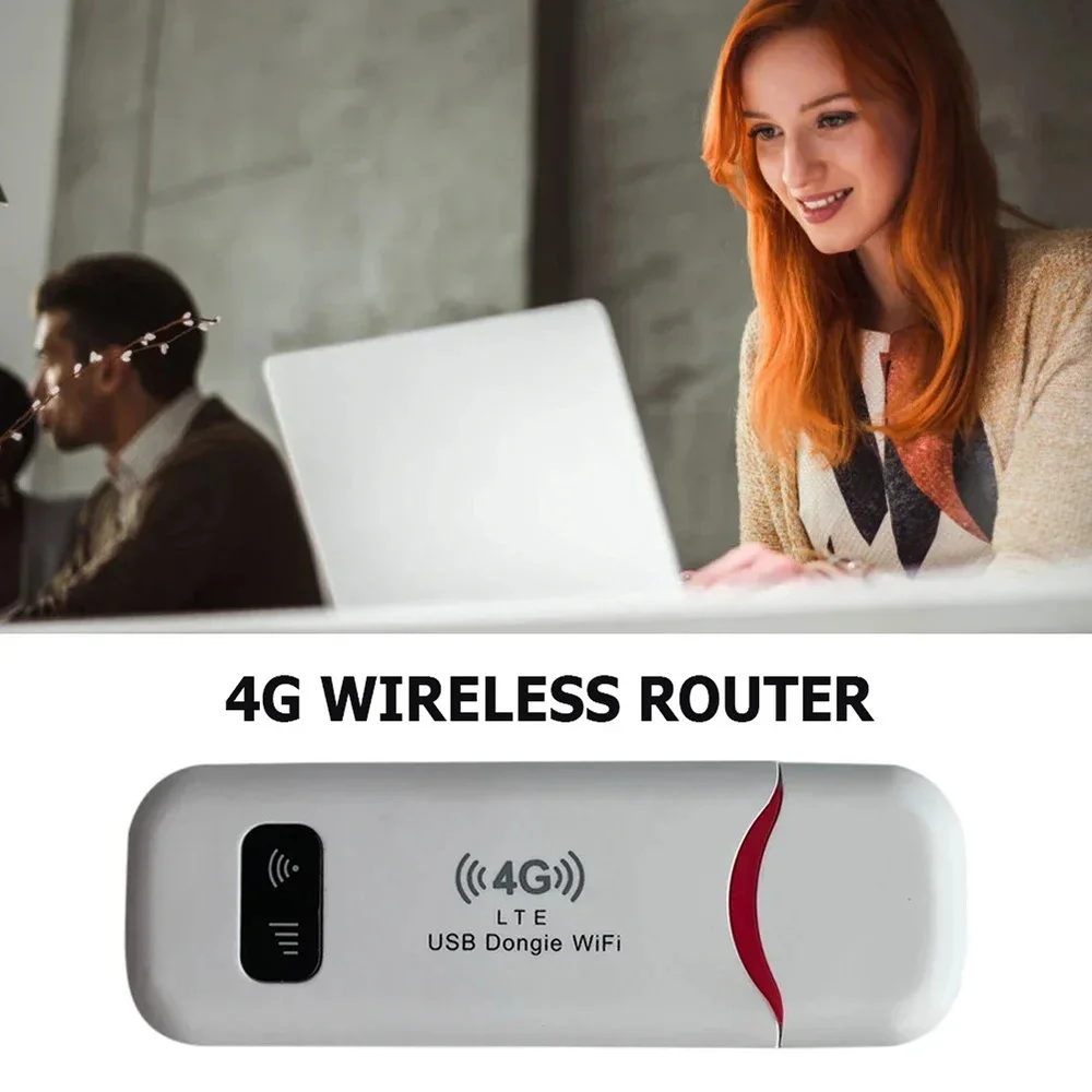 Router WiFi Mobilny 4G 150Mbps 4G LTE Bezprzewodowy Modem USB Dongle Karta SIM Kieszonkowy Hotspot WiFi Szerokopasmowy do Domu Biura