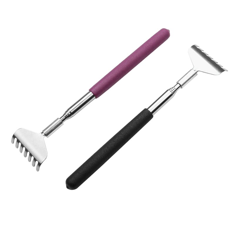5- pack telescopische rugkrabber, intrekbare krabber, uitschuifbare massage-instrumenten